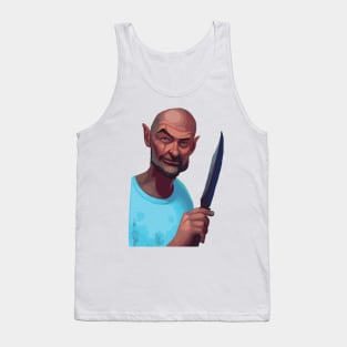 Lost John Locke portrait Tank Top